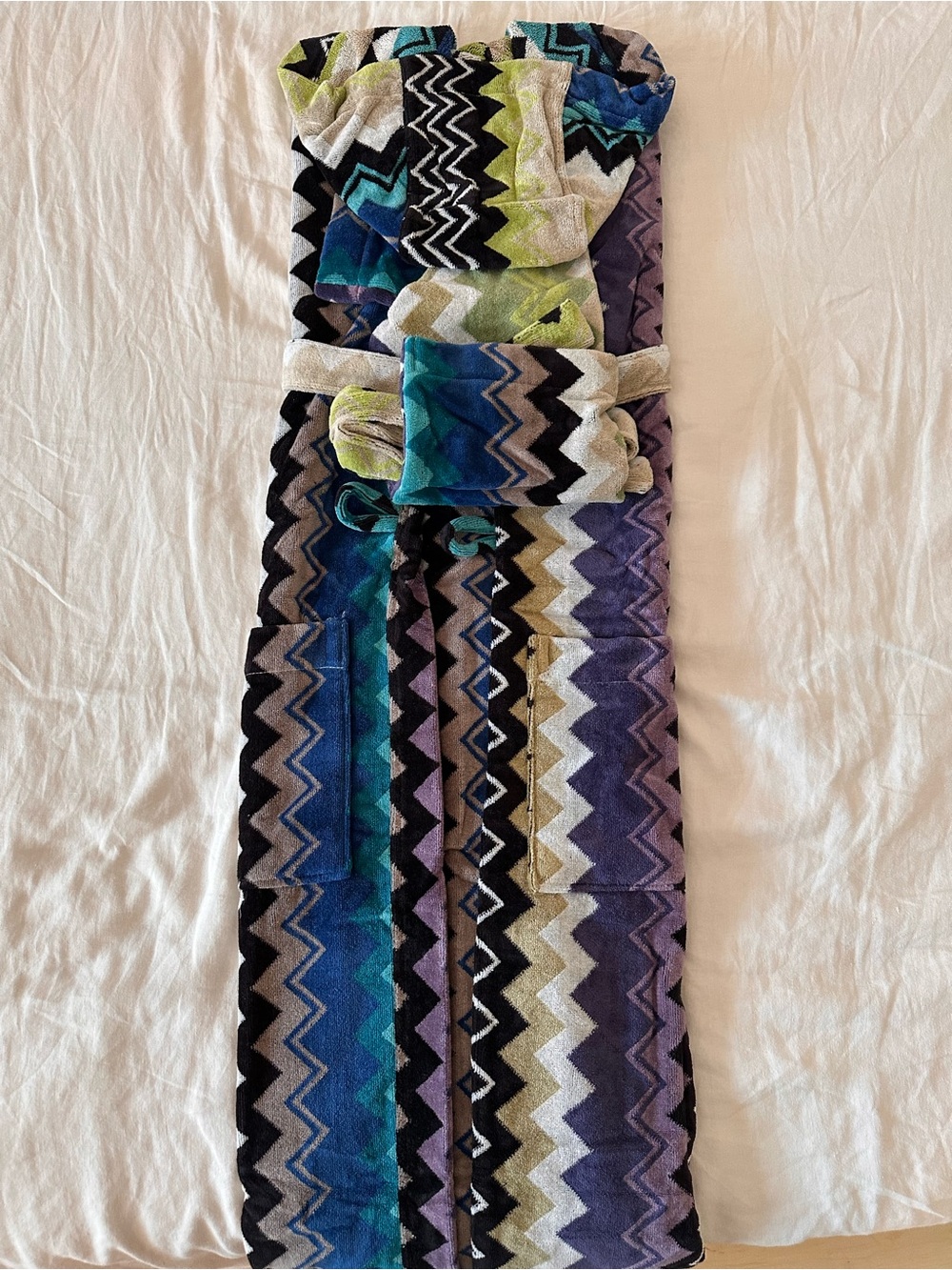 Missoni Home Giacomo Robe - Size M - Picture 3 of 5